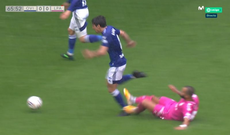 Segunda roja a Jesé en la Liga española