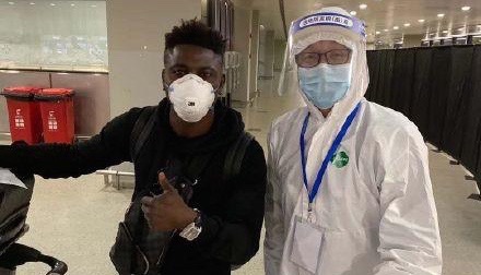 Llega a China el primer refuerzo de la Superliga