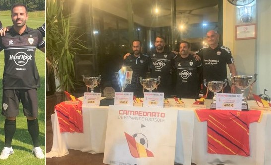 Un ex amarillo, campeón de España de footgolf