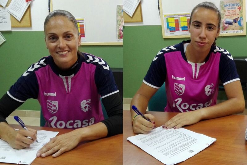 El Rocasa renueva a sus porteras Silvia y Dara