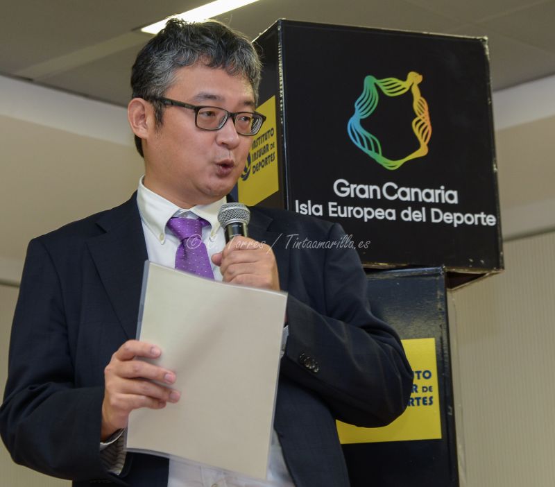 Kenji Fukuda envía un mensaje a la afición grancanaria