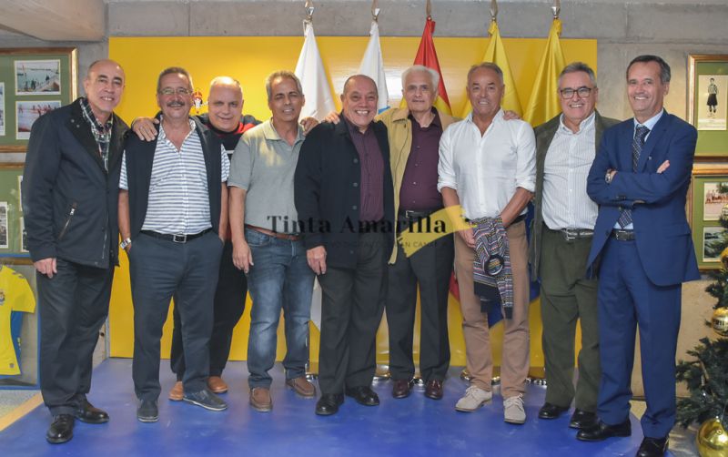 Los héroes juveniles del 72 volvieron a juntarse en el Gran Canaria