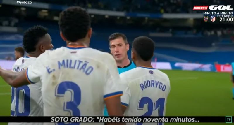 El UD-Real Madrid lo dirige un árbitro con polémicas abiertas con la tele del club blanco