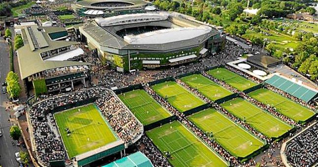 Wimbledon, como en la II Guerra Mundial