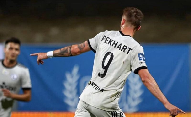 Thomas Pekhart, único goleador del Legia en tres jornadas