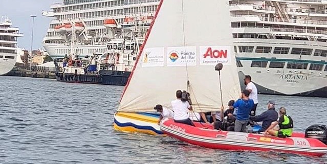 Una TV alemana se fija en la vela latina canaria