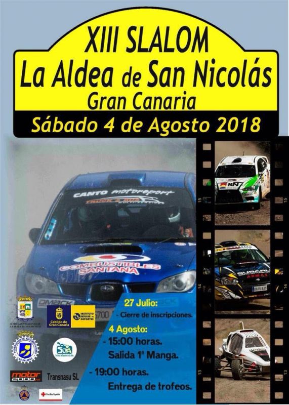 Este sábado, el Slalom de La Aldea