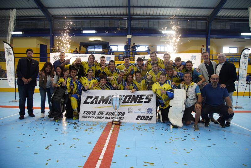 Molina Sport celebra en San Román un título de Europa