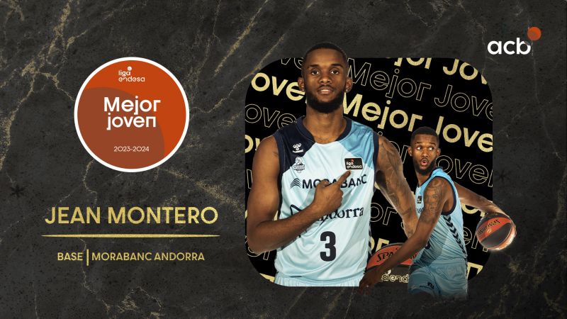 El ex amarillo Jean Montero, de nuevo Mejor Joven de la Liga ACB