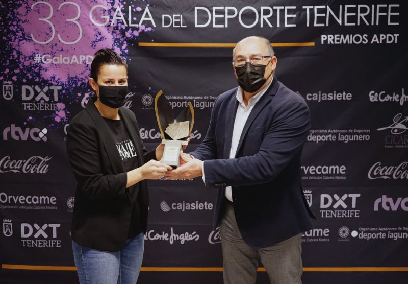 Premio en Tenerife para María González