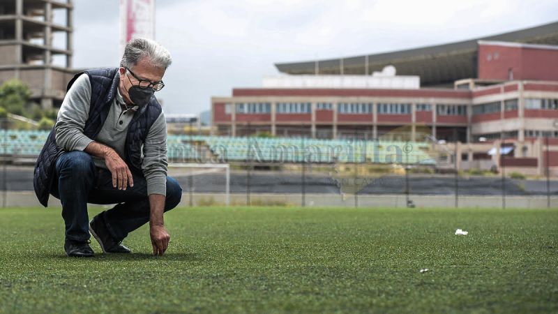 La despedida del césped del Anexo