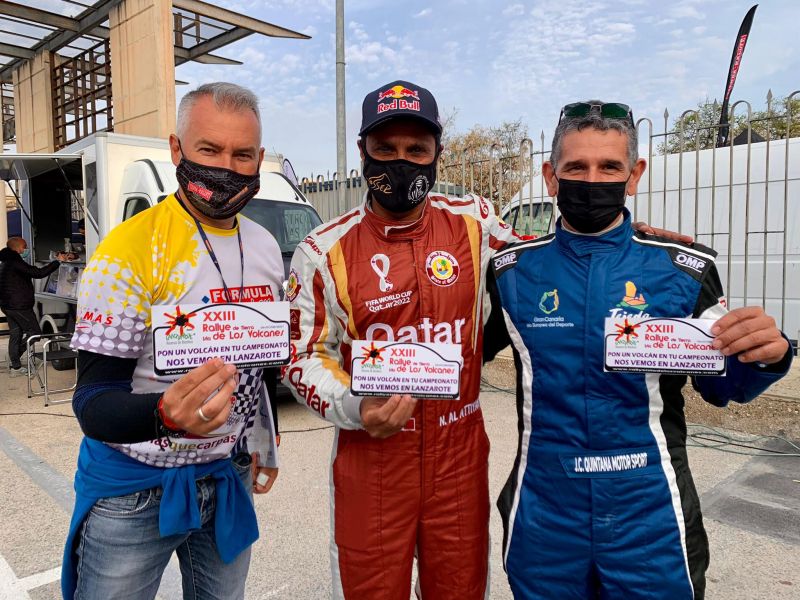 Un ganador del Dakar correrá el Isla de los Volcanes