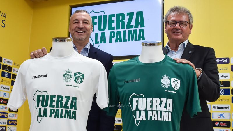 Los canarios unidos somos más fuertes que el volcán
