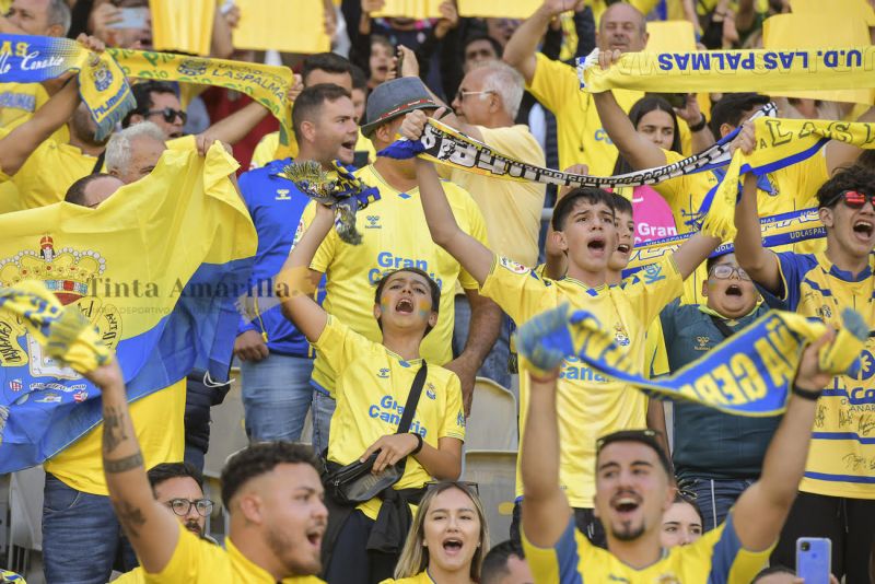 Las mayores entradas de la Segunda 2021-22 se registran en el Gran Canaria