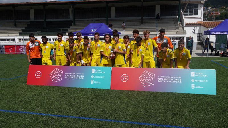 Canarias, subcampeón cadete de la Copa Plata