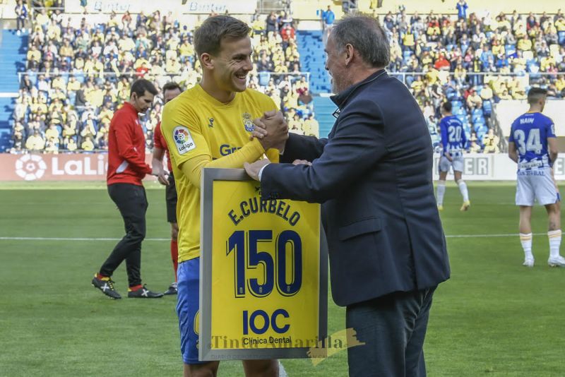 Eric Curbelo, feliz por entrar en el club de los 150