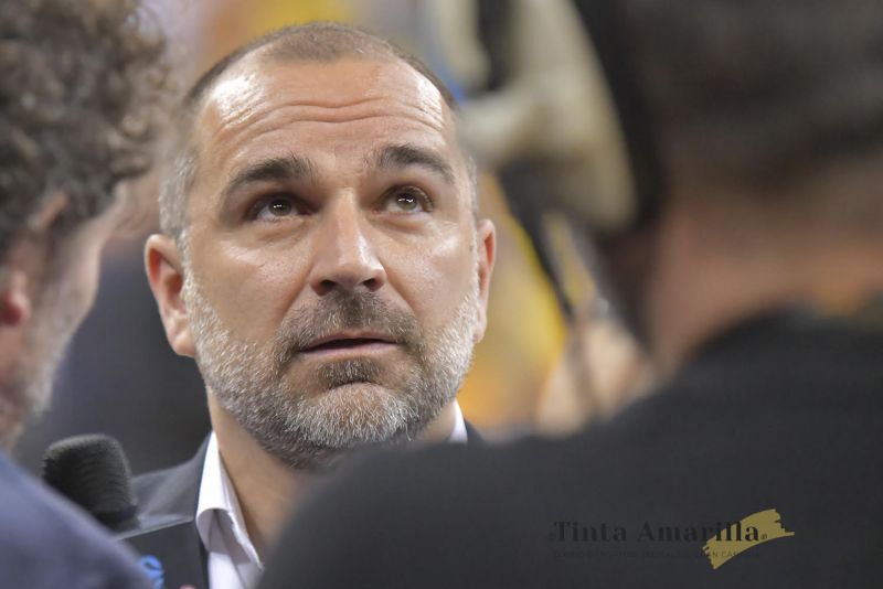 Durán dirige sus quejas al arbitraje de la semifinal con el Granca