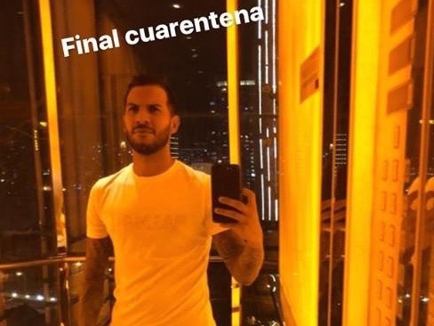 Jonathan Viera termina en China su cuarentena