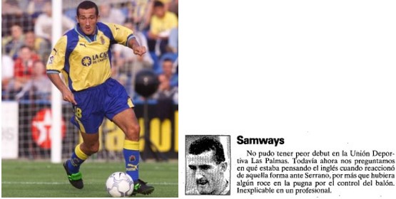 25 años del traumático debut de Samways