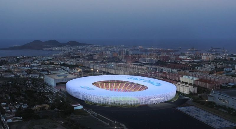 17,6 millones se destinarán a la 'cubierta y piel' del Estadio de Gran Canaria