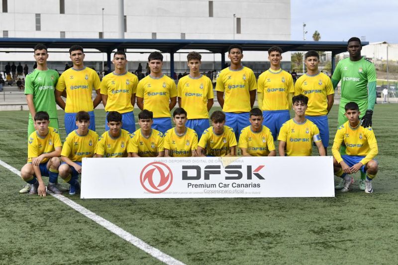 El Cadete de la UD gana en Geneto al Tenerife Fundación