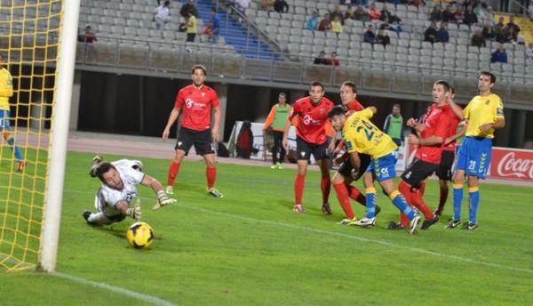 La portería del Mirandés y los últimos goles en casa de Valerón